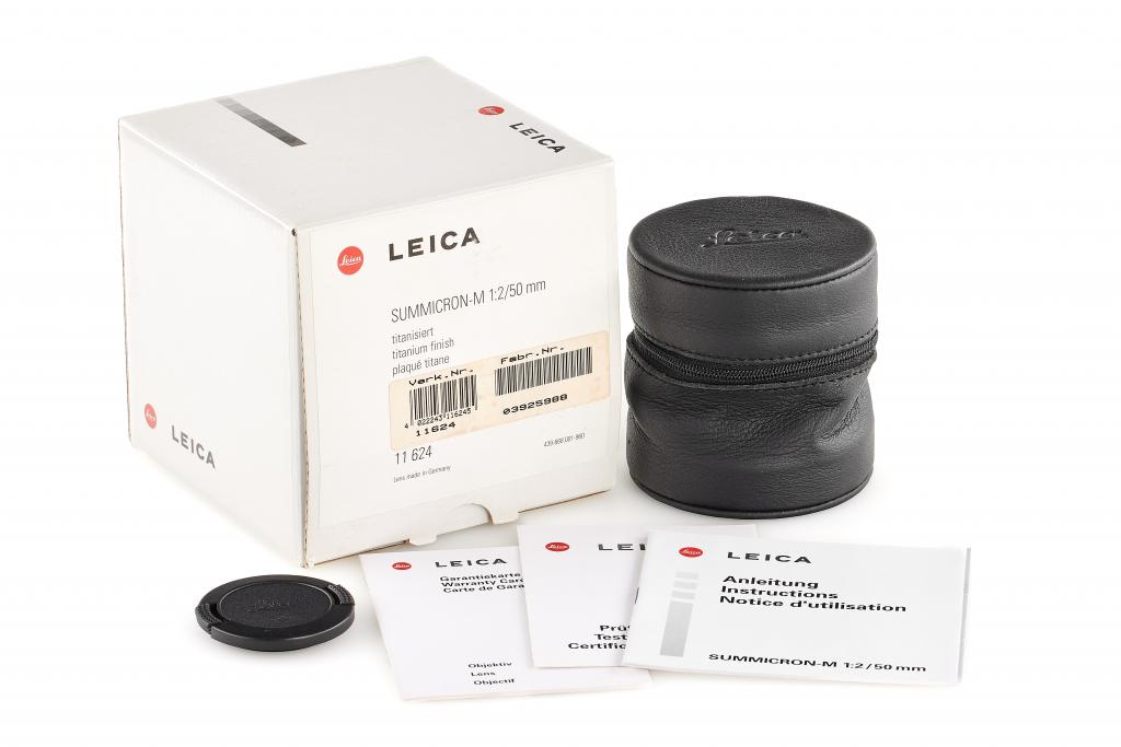 Leica Summicron-M 2/50mm 11624 Titanium Leica Summicron-M 2/50mm 11624 Titanium