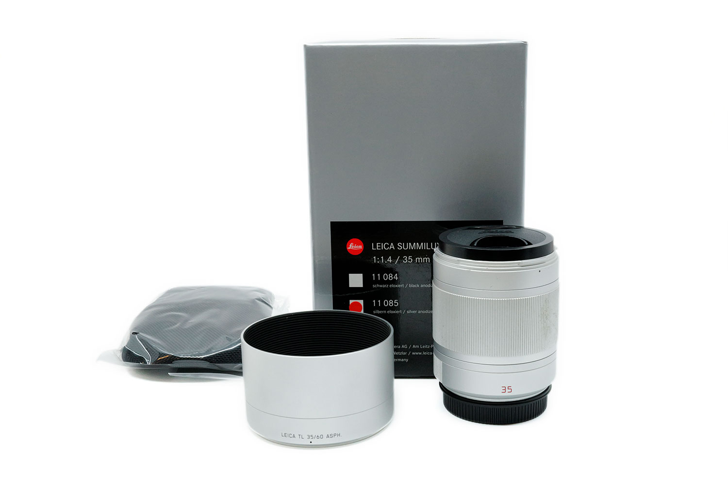 Leica SUMMILUX-TL 1.4/35mm ASPH, silver, Ex-demo (11085)