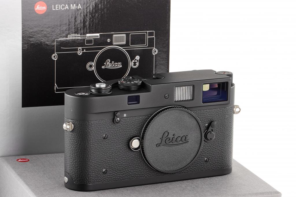 Leica M-A (0.72) 10370 black - like new with full guarantee