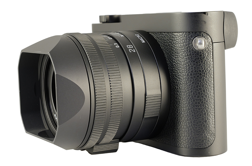 Leica Q2 Monochrom, black paint finish, Vers. EU/US/JP 19055