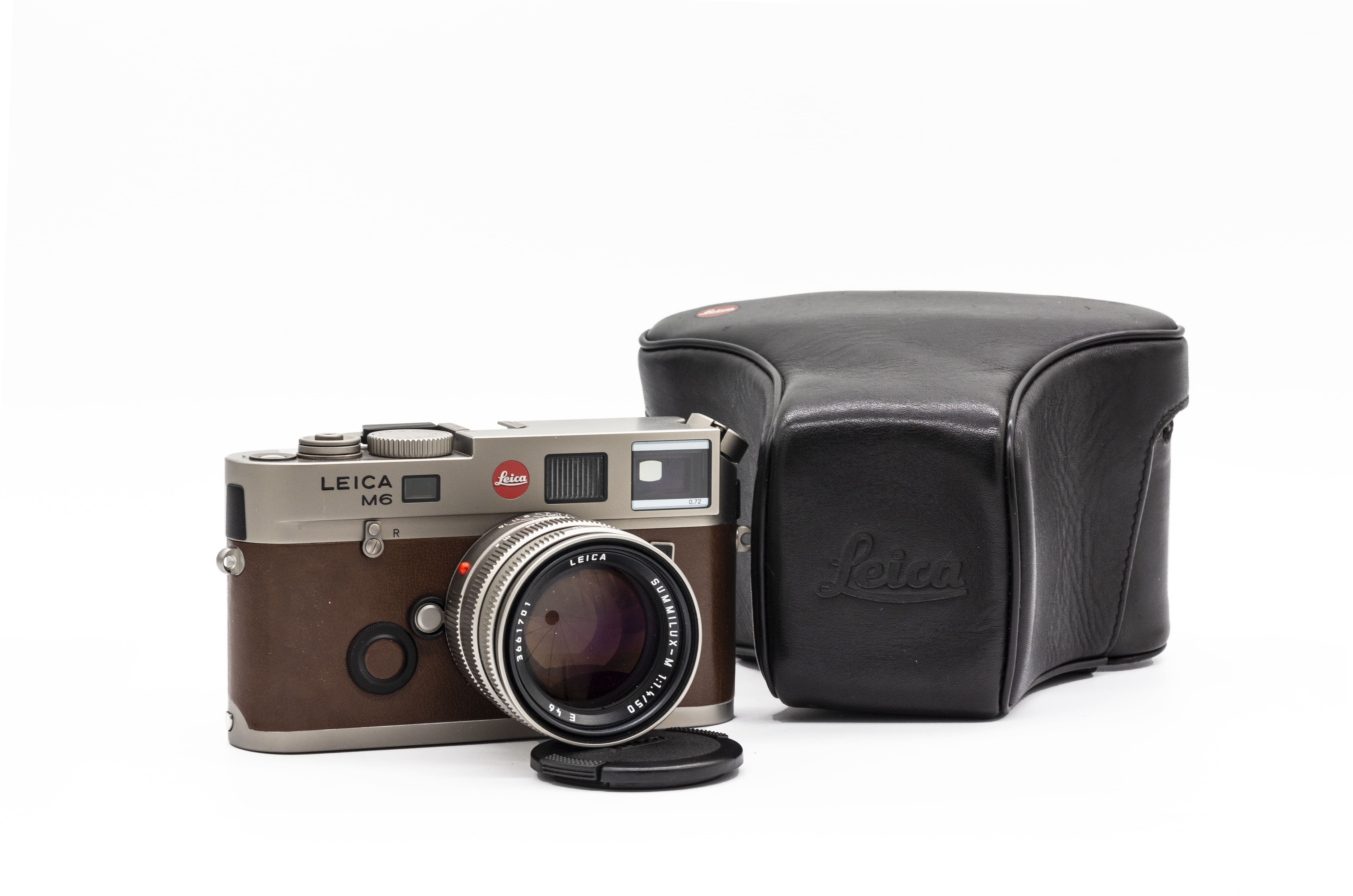 Leica M6 TTL Titanio Buffalo + Summilux 50 1.4