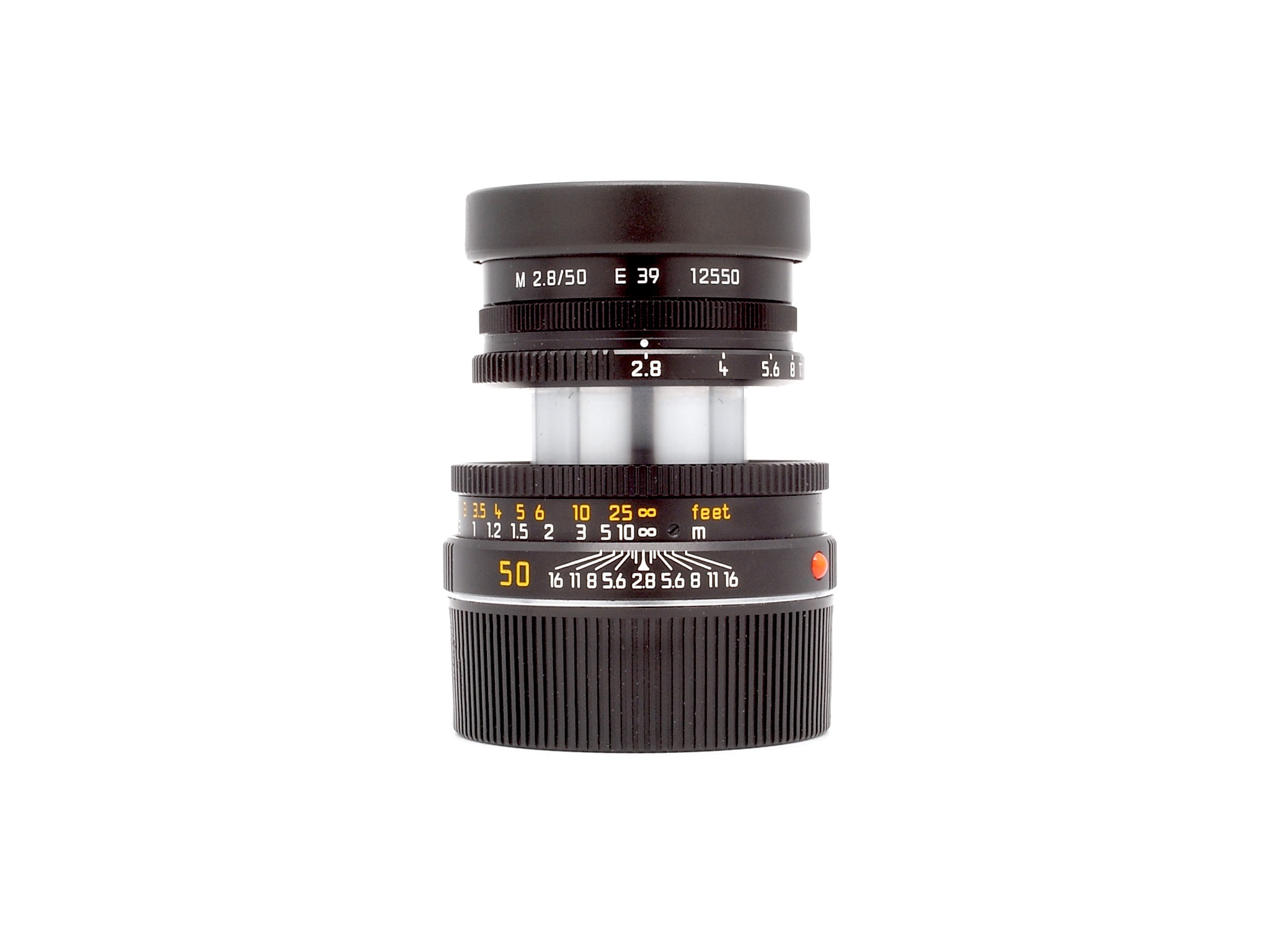 Leica-Elmar-M 2.8/50mm schwarz versenkbar