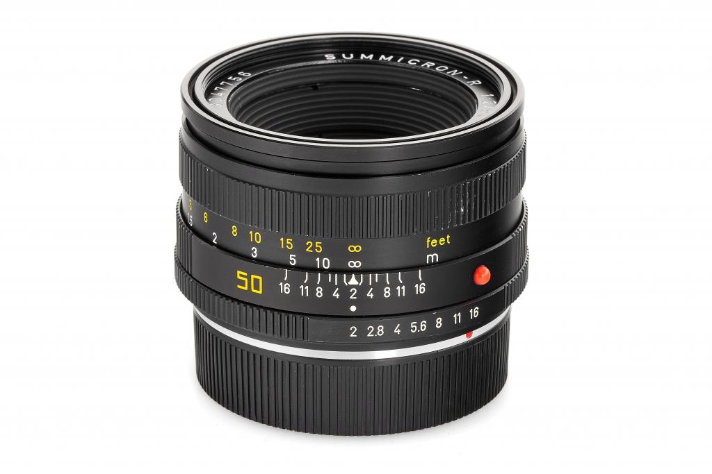 Leica SUMMICRON-R 50mm F2/  /EFマウント変換付属ライカマウント
