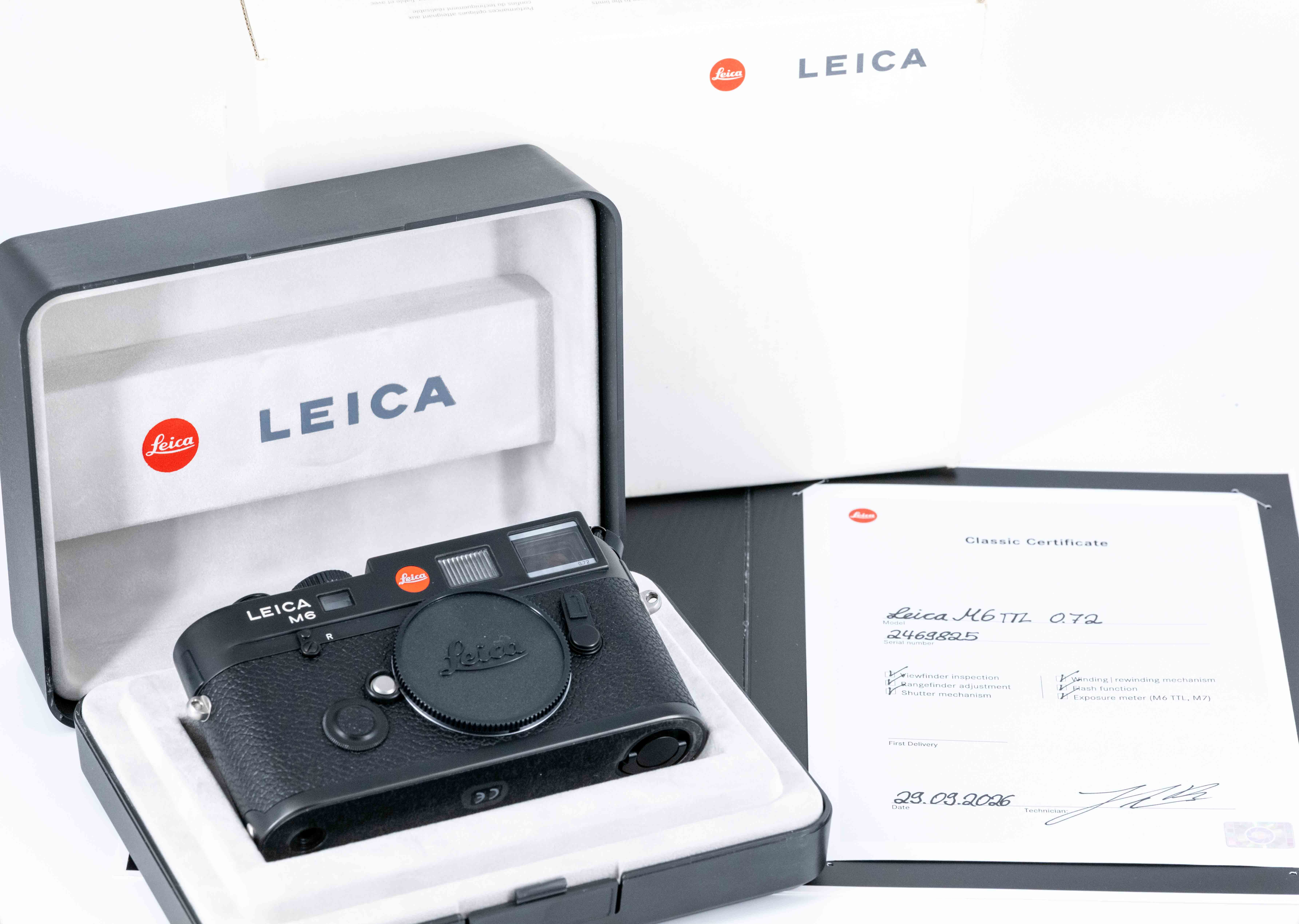 M6 TTL, 0.72, schwarz verchromt