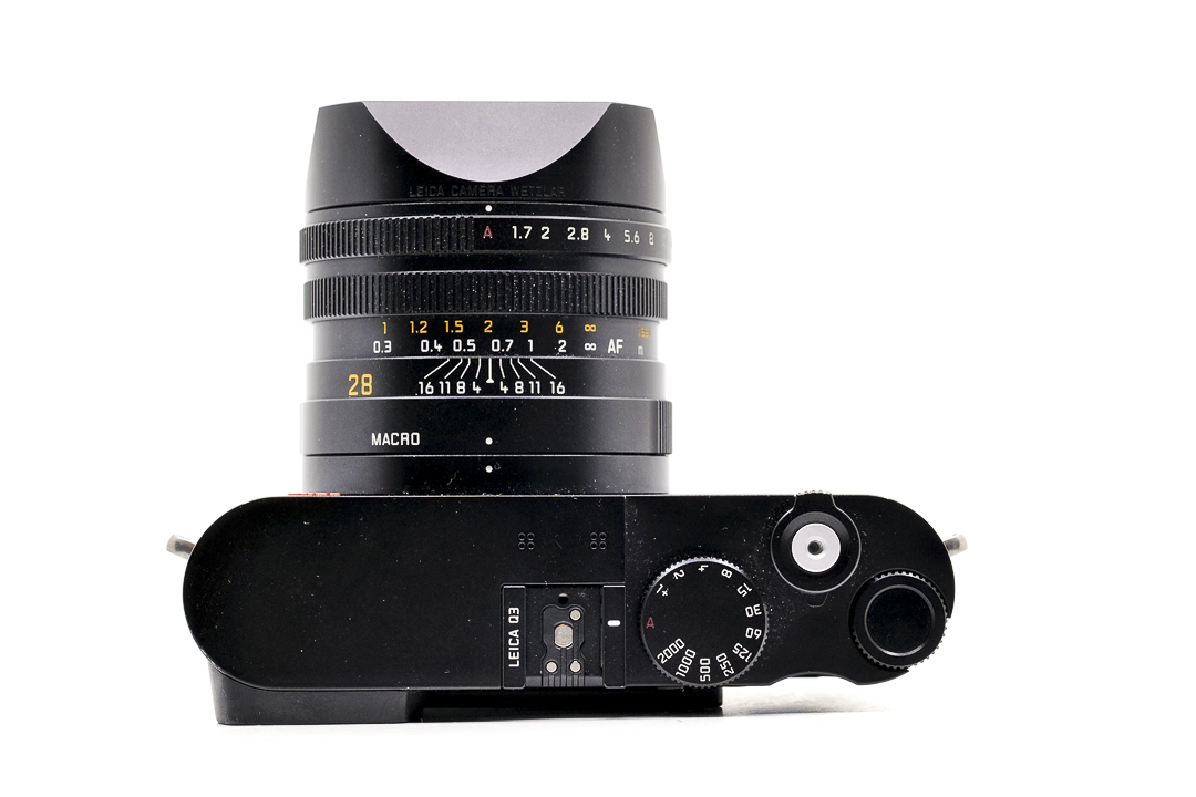 Leica Q3, painted black (EU/US/CN version)