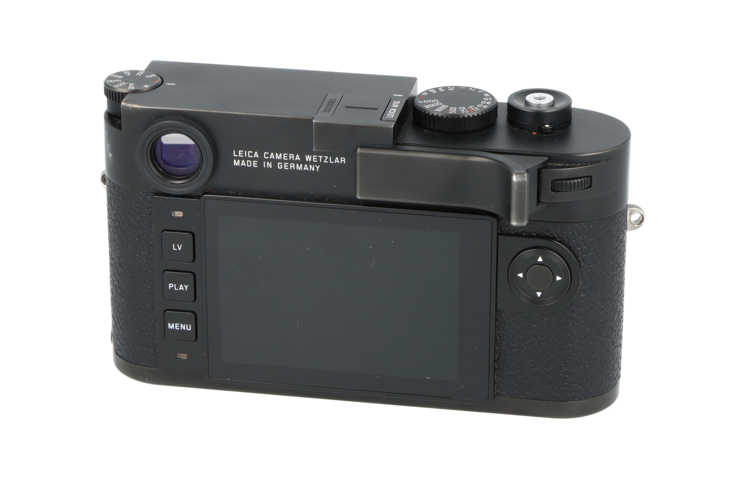 Kit Leica M10 Black Chrome + Thumb support + Half case