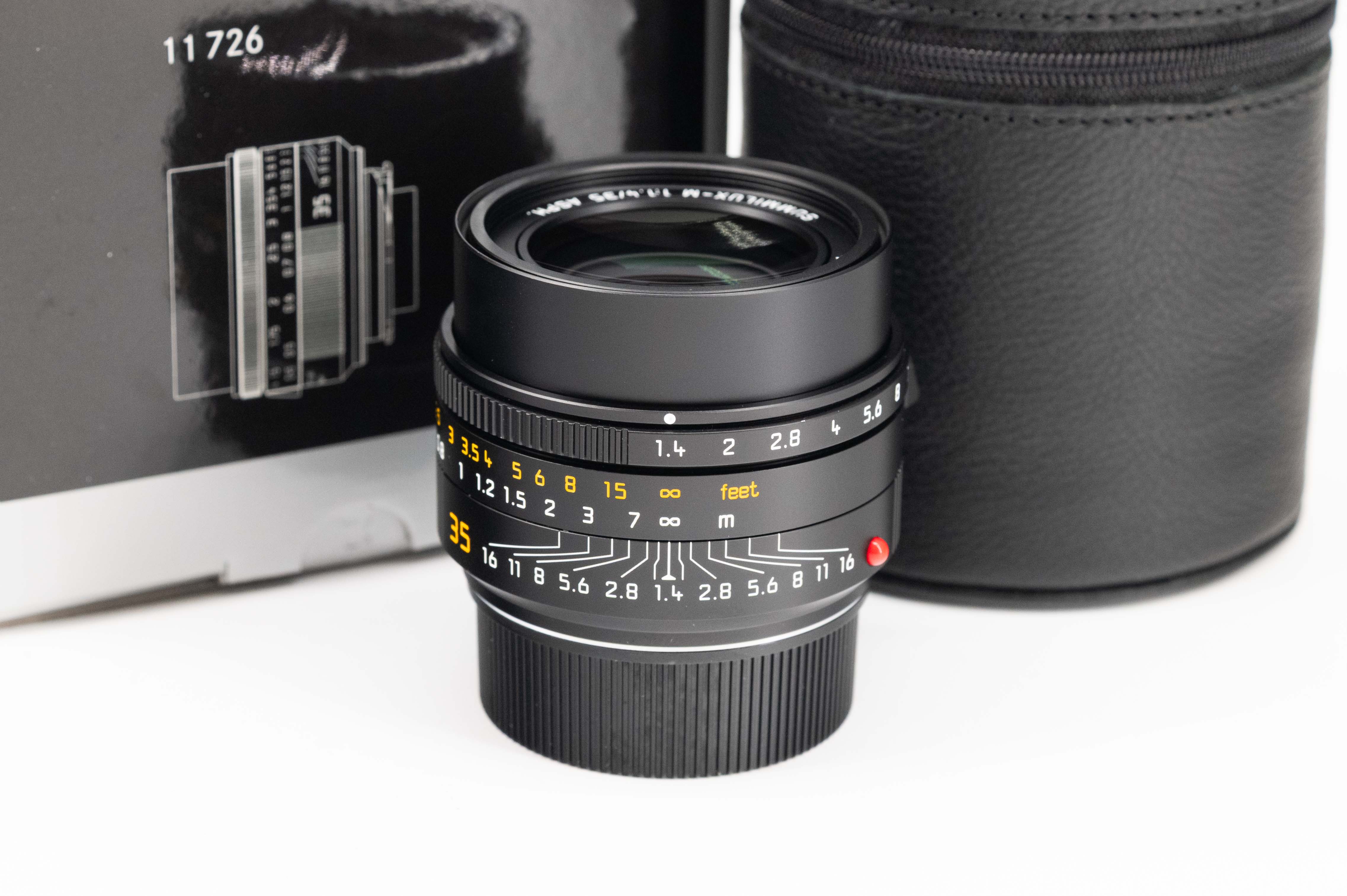 Leica Summilux 35mm f/1.4 ASPH FLE V2 Black 11726