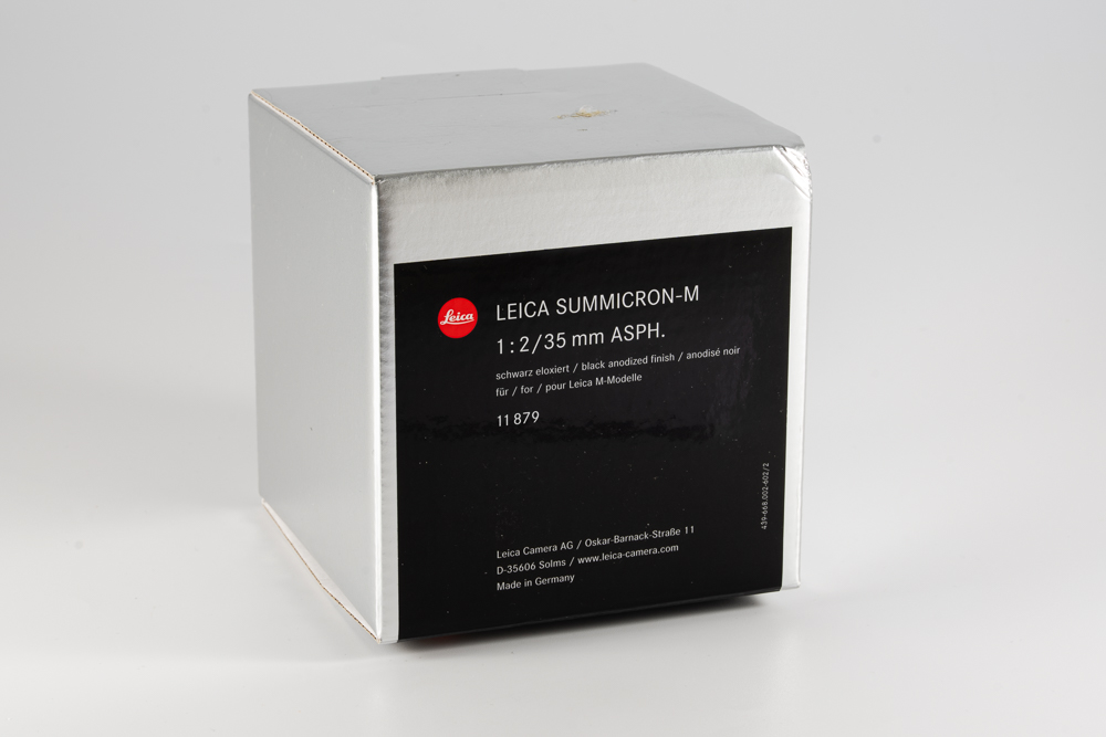 Leica SUMMICRON-M 2/35 mm ASPH., schwarz (11879)