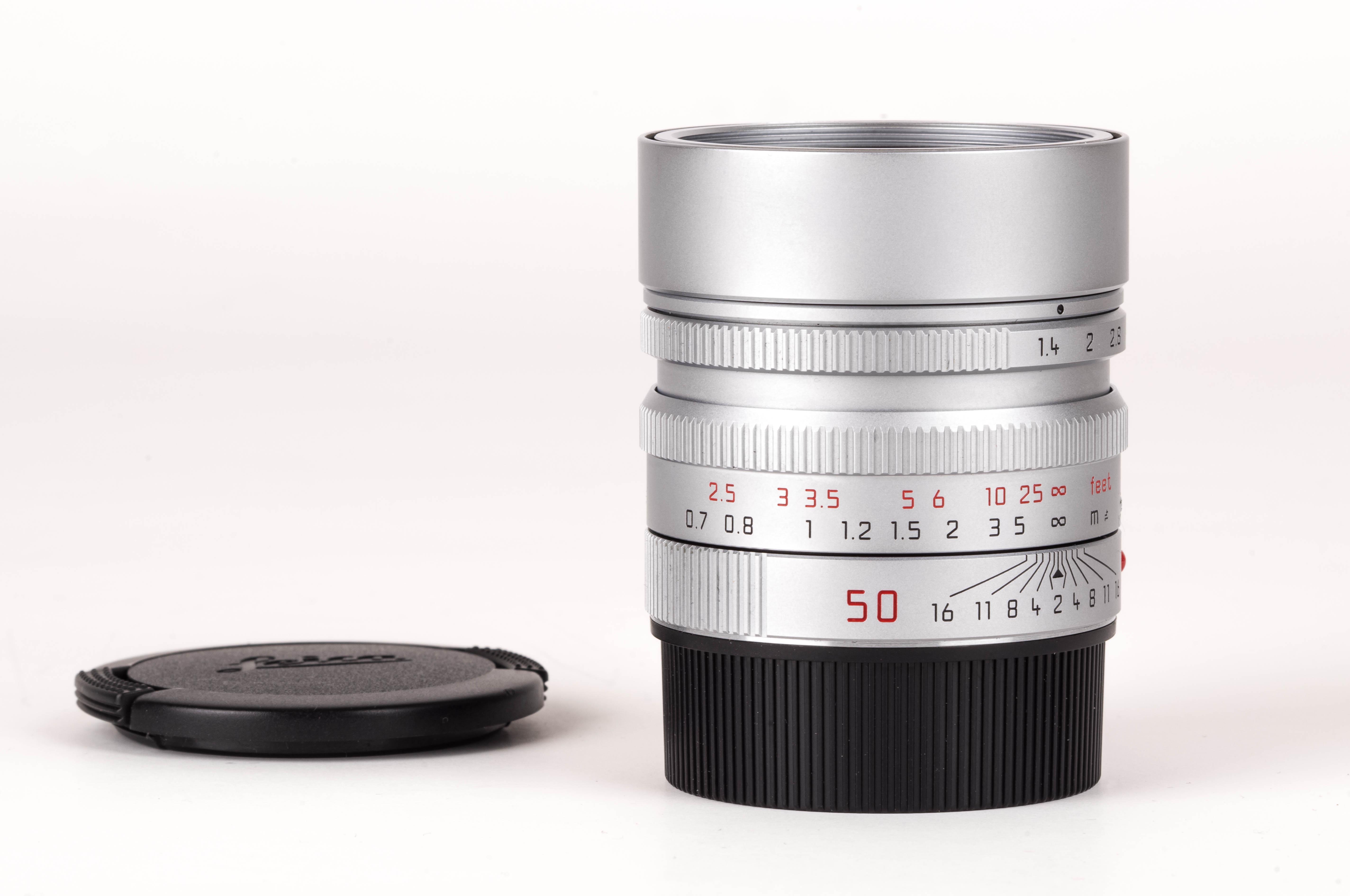Leica Summilux-M 1:1.4/50 ASPH. silber chrom