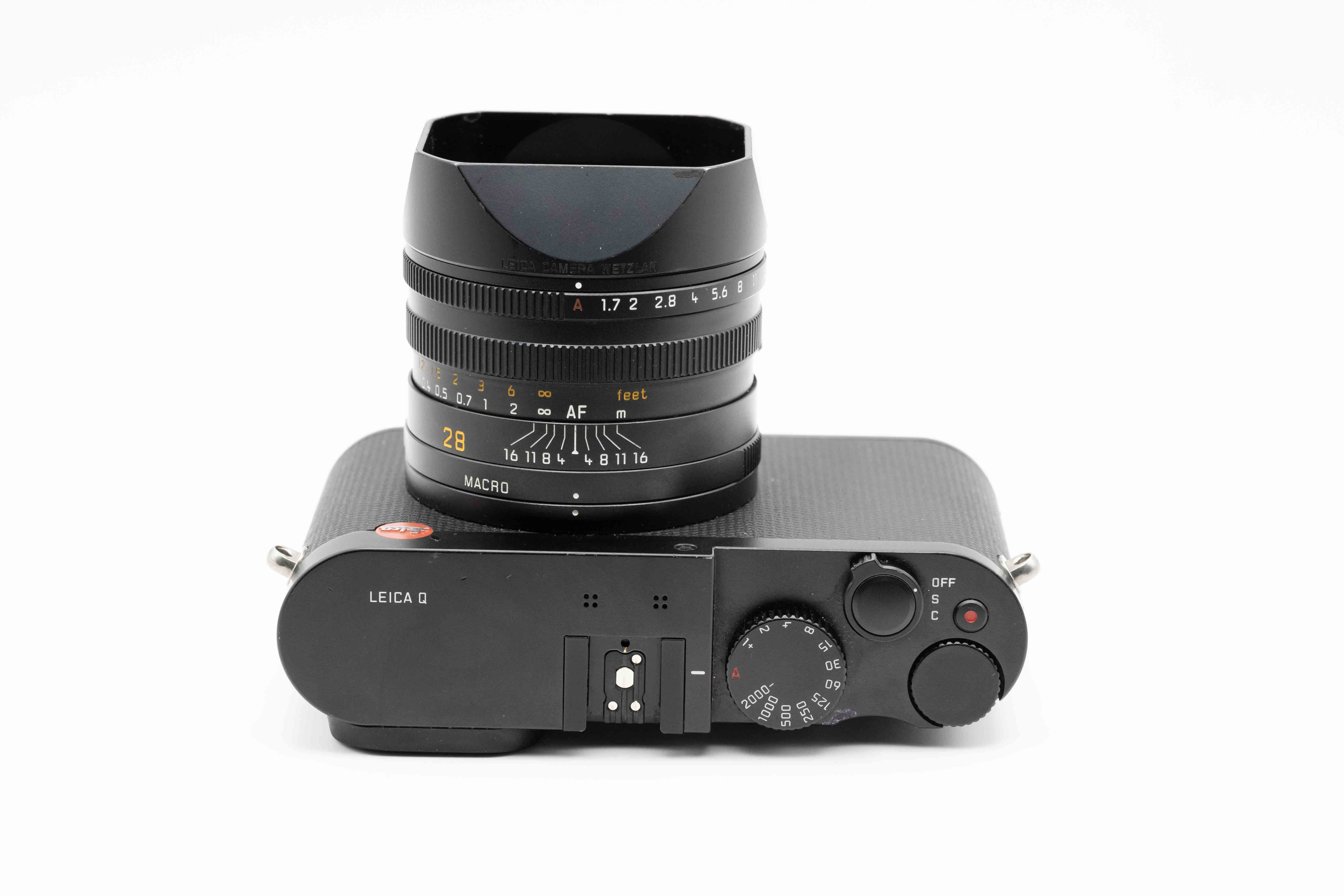 Q (Typ 116), black eloxiert