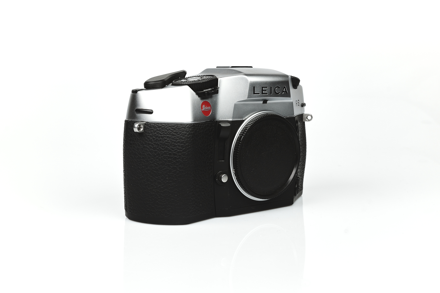 Leica R8, silbern verchromt