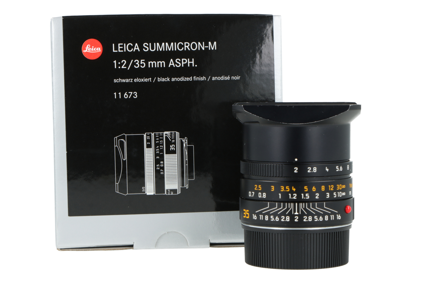 Summicron 35 mm ASPH v2 schwarz (11673)
