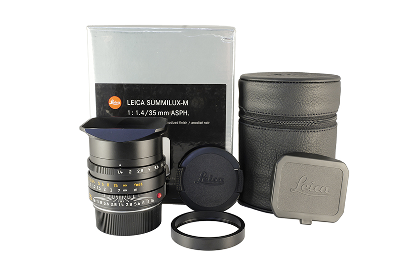 LEICA SUMMILUX-M 1.4/35mm ASPH., black anodized 11663