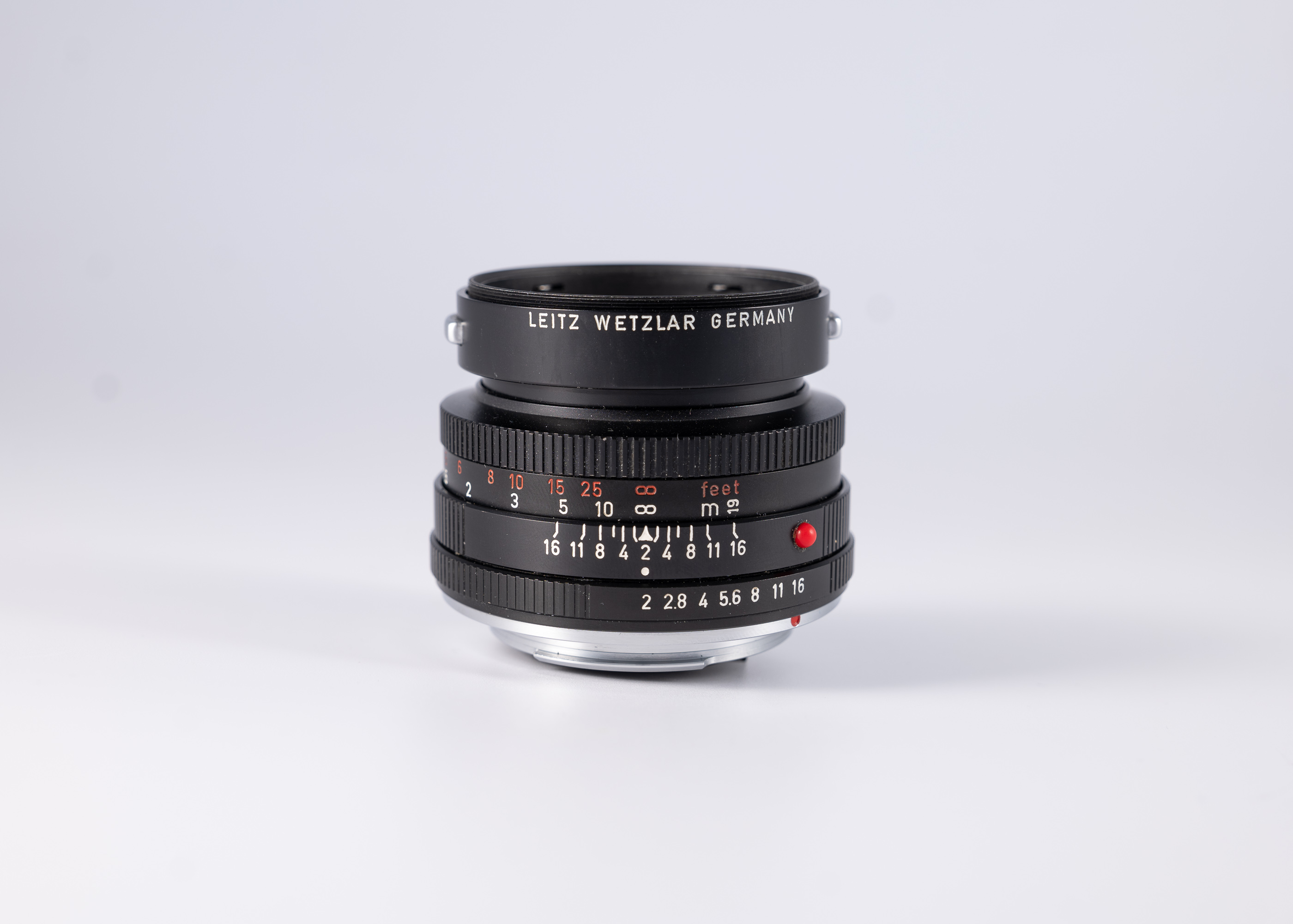 Leica Summicron-R 1:2,0/50 mm., black. | Leica Camera Classic