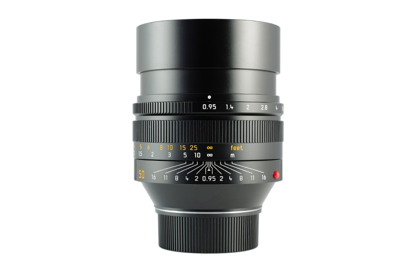 LEICA NOCTILUX-M 1:0.95/50mm ASPH., black anodized