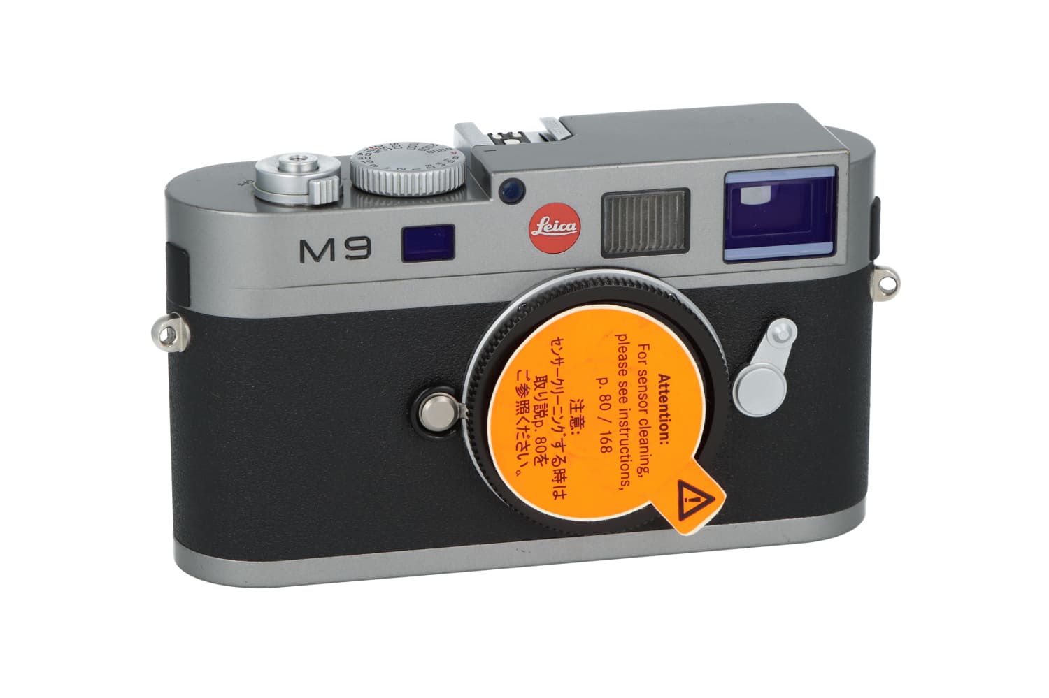 Leica M9 Steel Grey + Grip (10705)