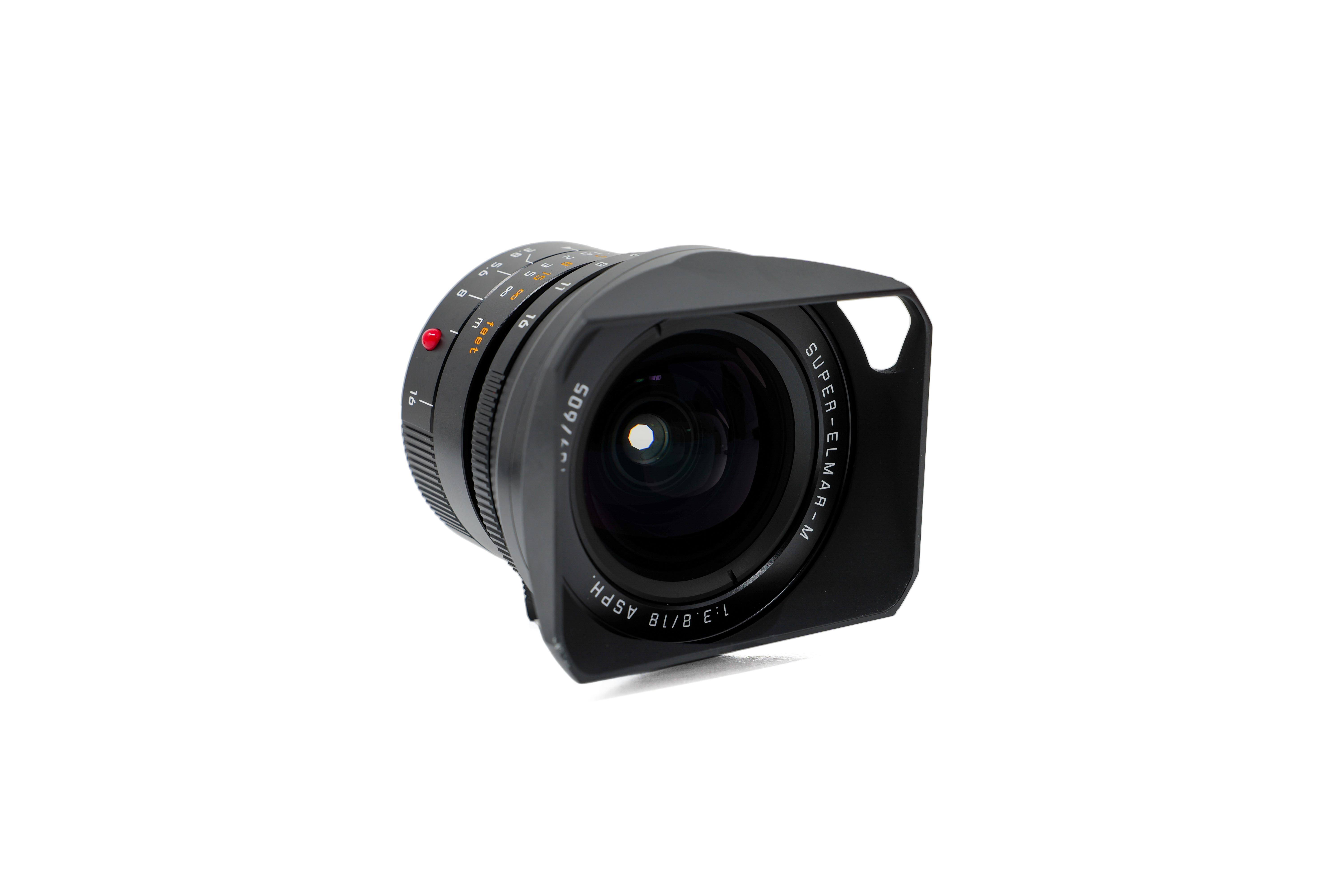 SUPER-ELMAR-M 3.8/18 ASPH., schwarz