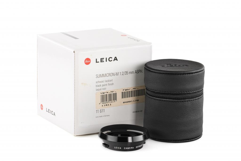 Leica Summicron-M 11611 2/35mm ASPH. black paint "Millennium"