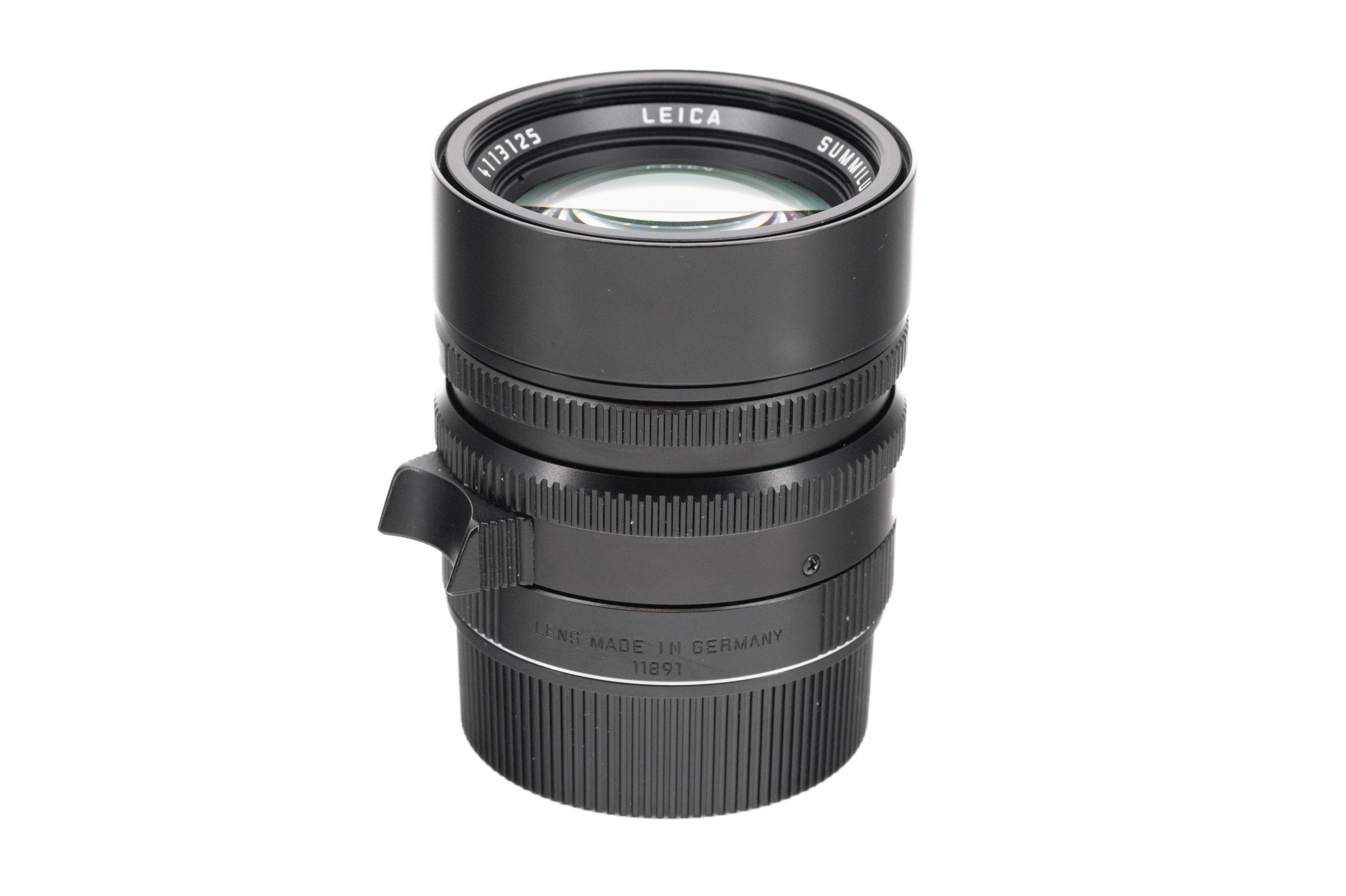 Leica Summilux-M 50mm f/1.4 ASPH Black Anodised 11891