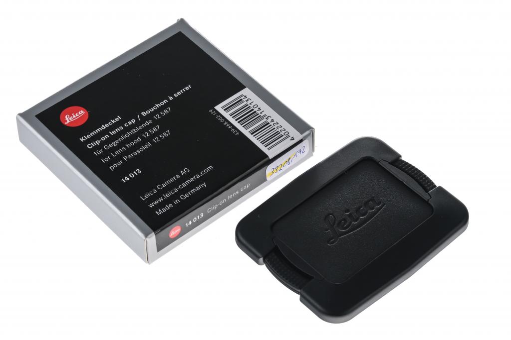 Leica 14013 Clip-on lens cap f. hood 12587  - in like new condition Leica 14013 Clip-on lens cap f. hood 12587  - in like new condition