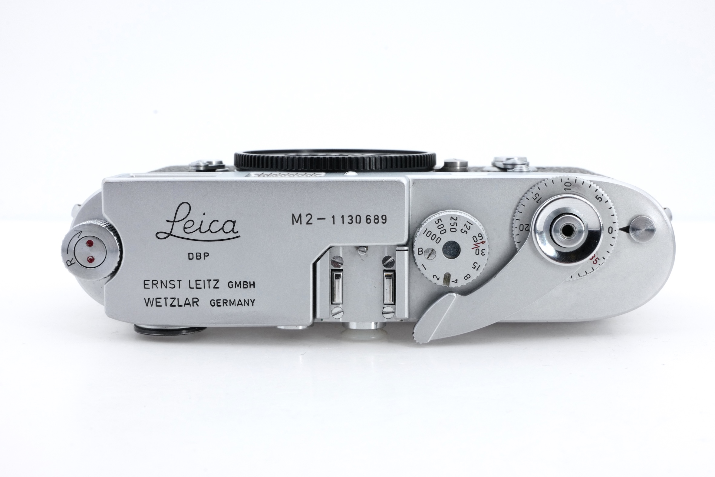 Leica M2 silbern verchromt