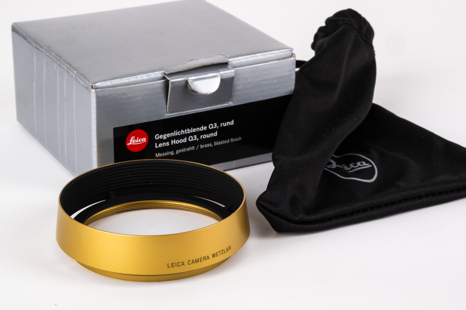 Leica Lens Hood Brass
