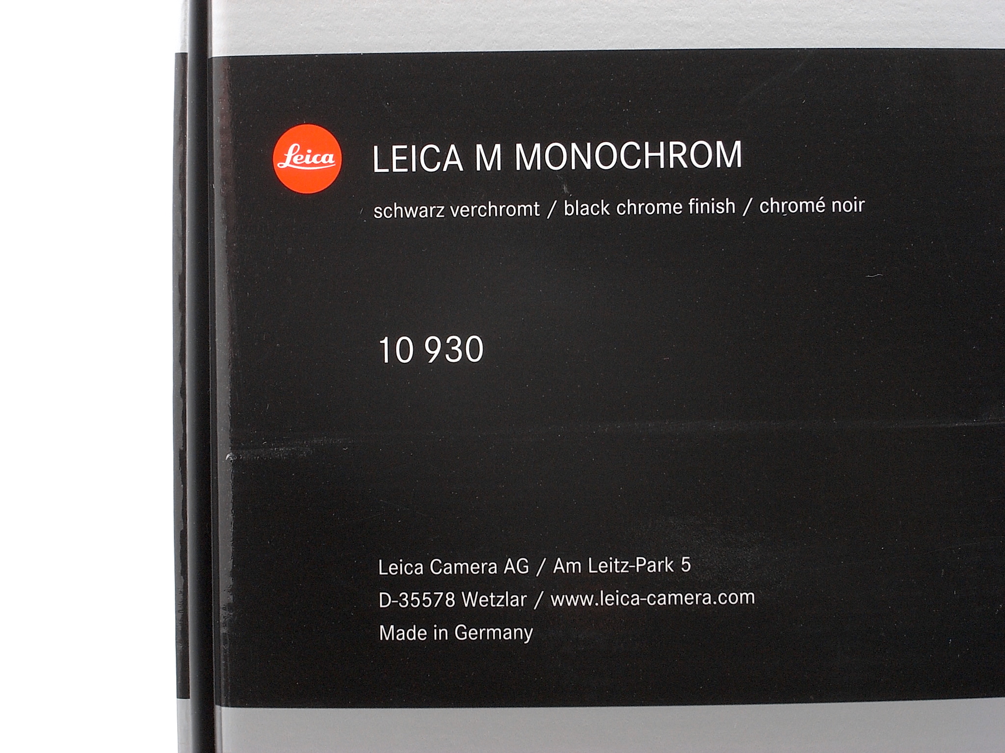 Leica Monochrom 246 schwarz