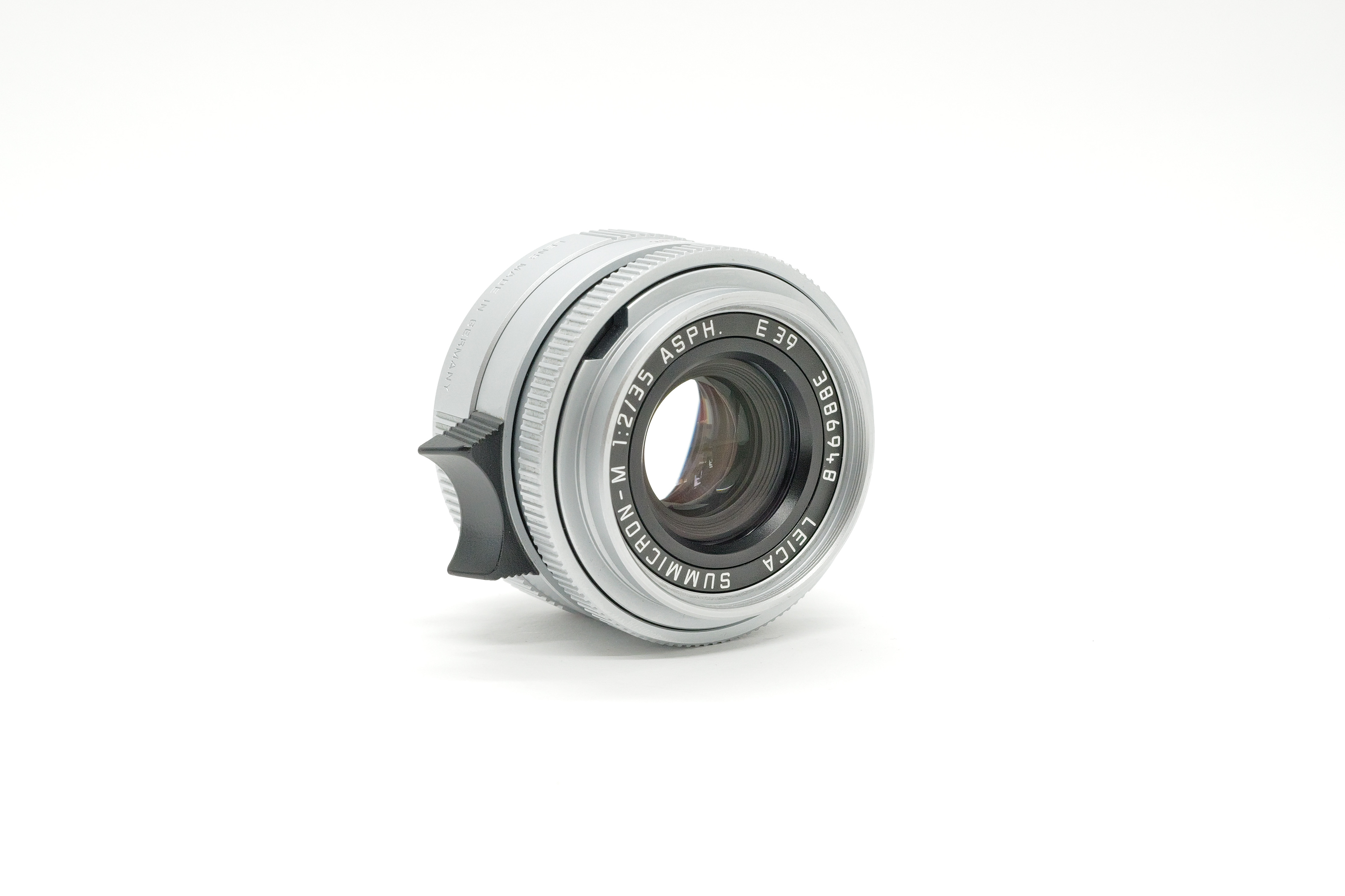 Leica Summicron-M 35mm f.2, silver