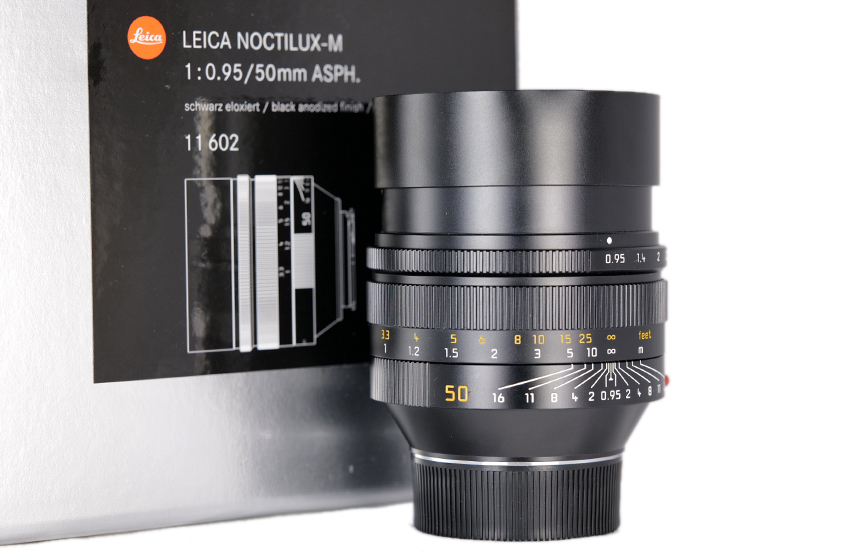 LEICA NOCTILUX-M 0.95/50mm ASPH., black anodized E60 11602