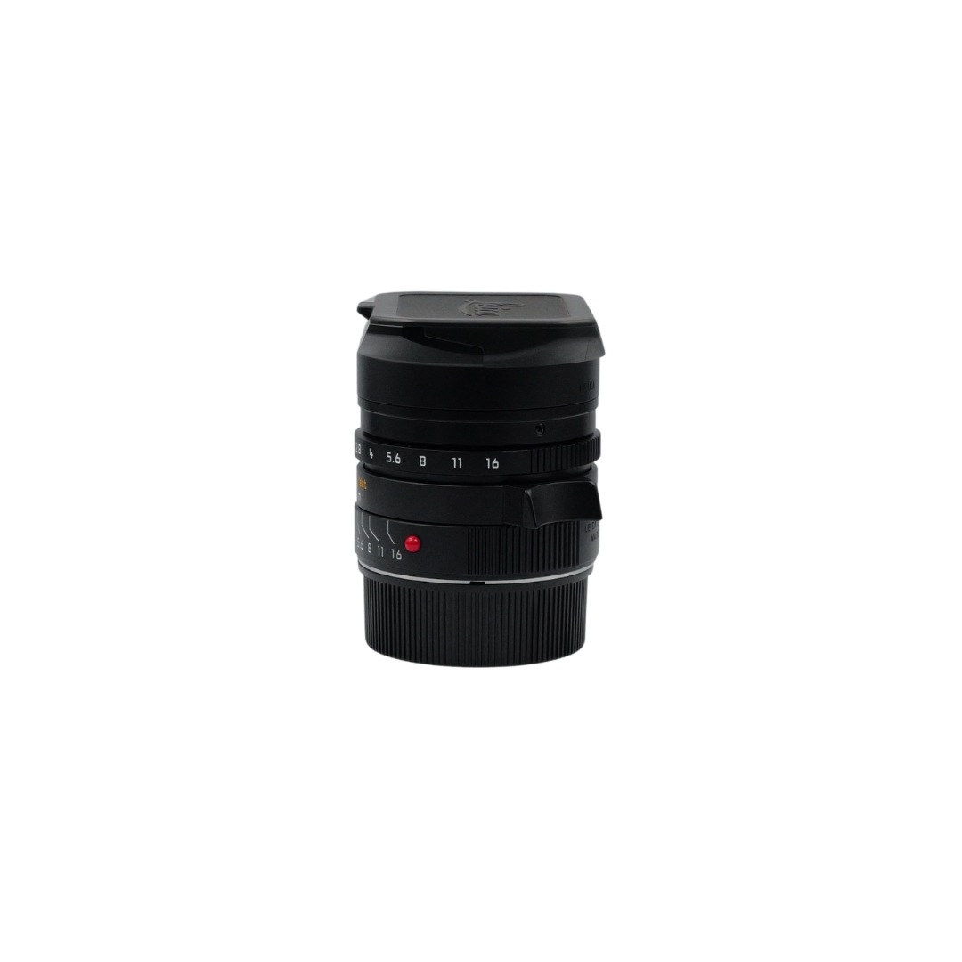 LEICA SUMMICRON-M 28mm f/2 ASPH.,black anodized finish