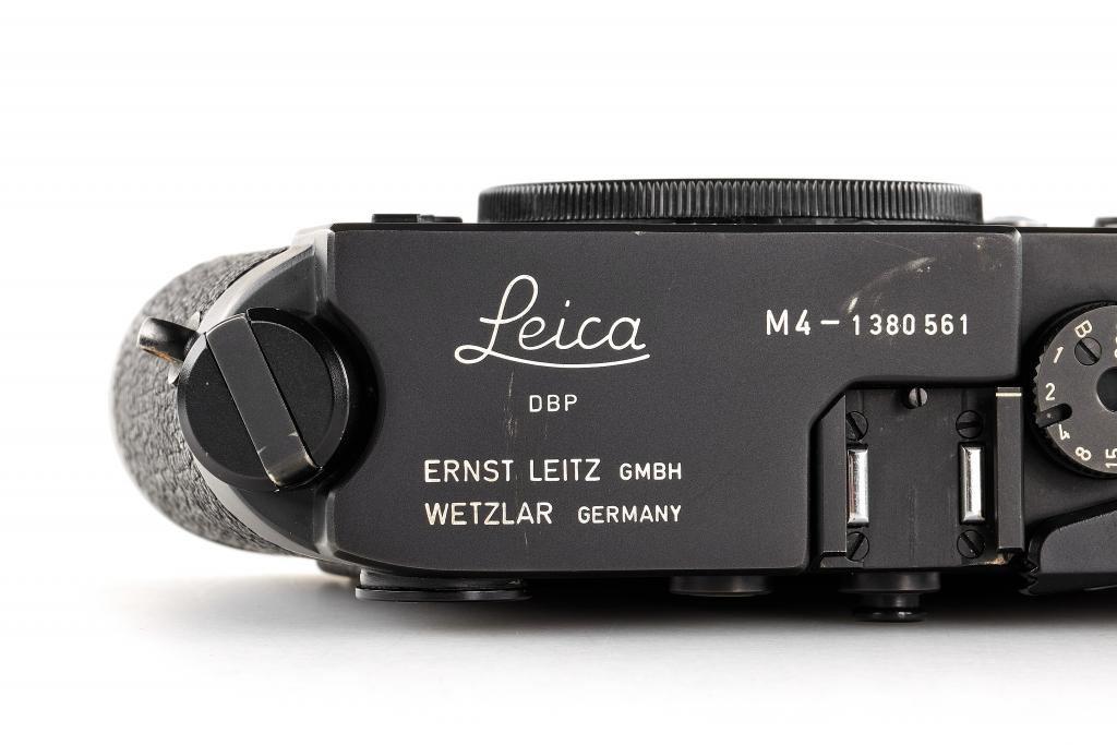 Leica M4 black chrome Wetzlar