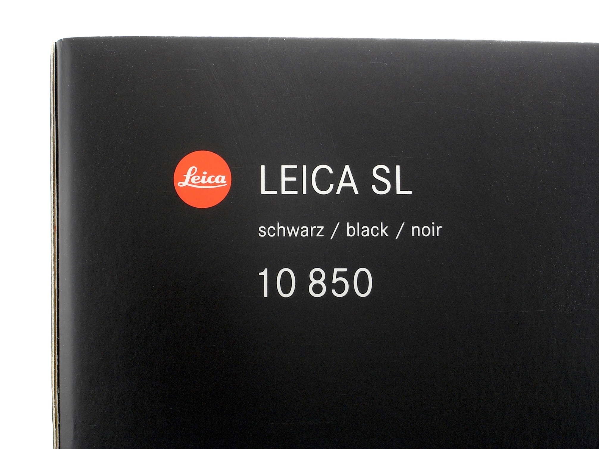 Leica SL (Typ 601), schwarz