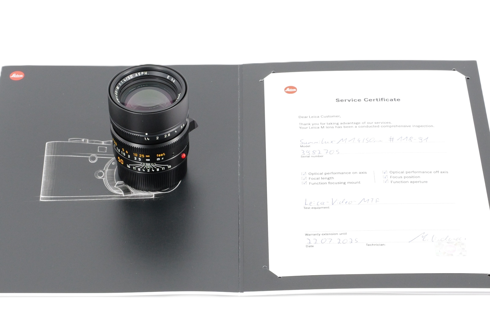 Summilux-M 1:1.4/50 ASPH., 11891