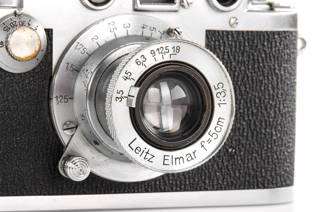 Leica IIIc chrome sharkskin outfit - with full CLA