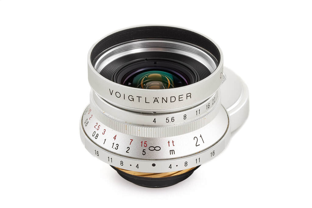 Voigtländer f. M39 21mm/4 Color-Skopar chrome