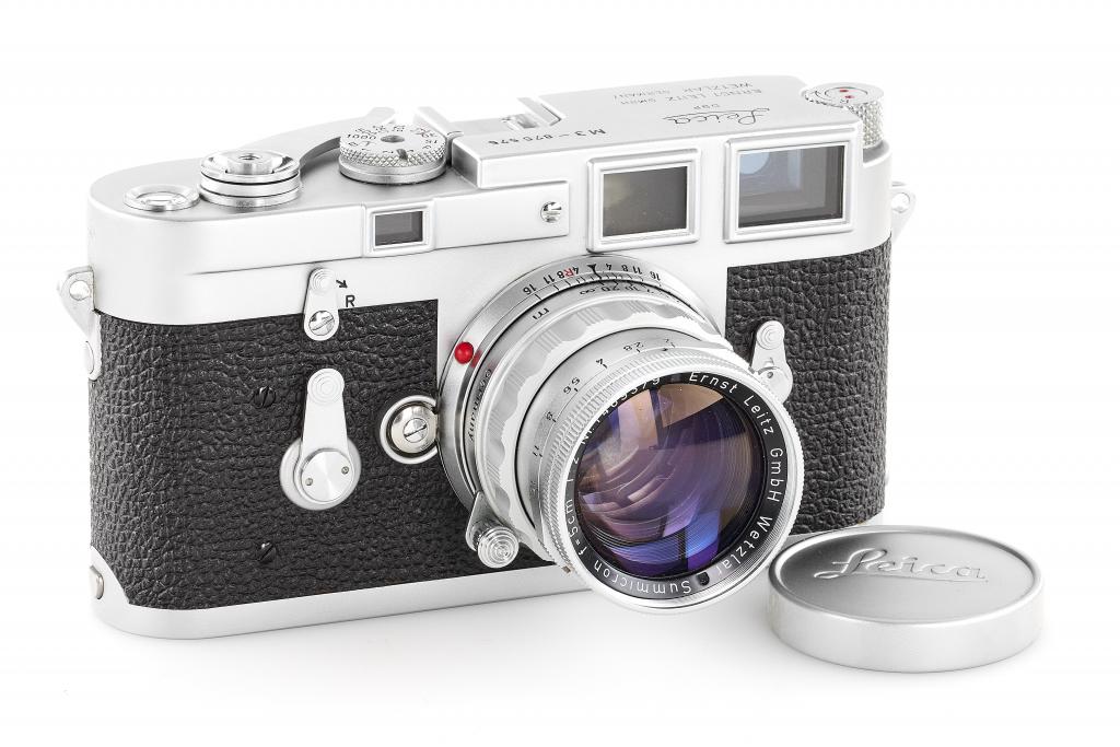 Leica M3 chrome Double Stroke outfit
