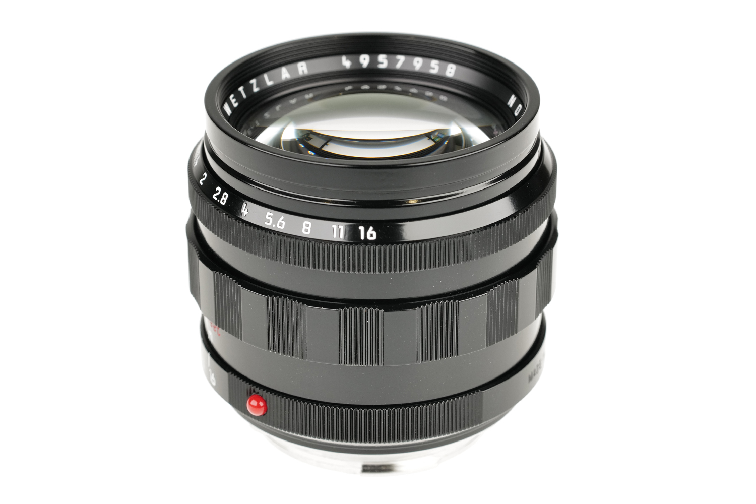 Leica Noctilux-M 1:1.2/50 ASPH, black paint glossy