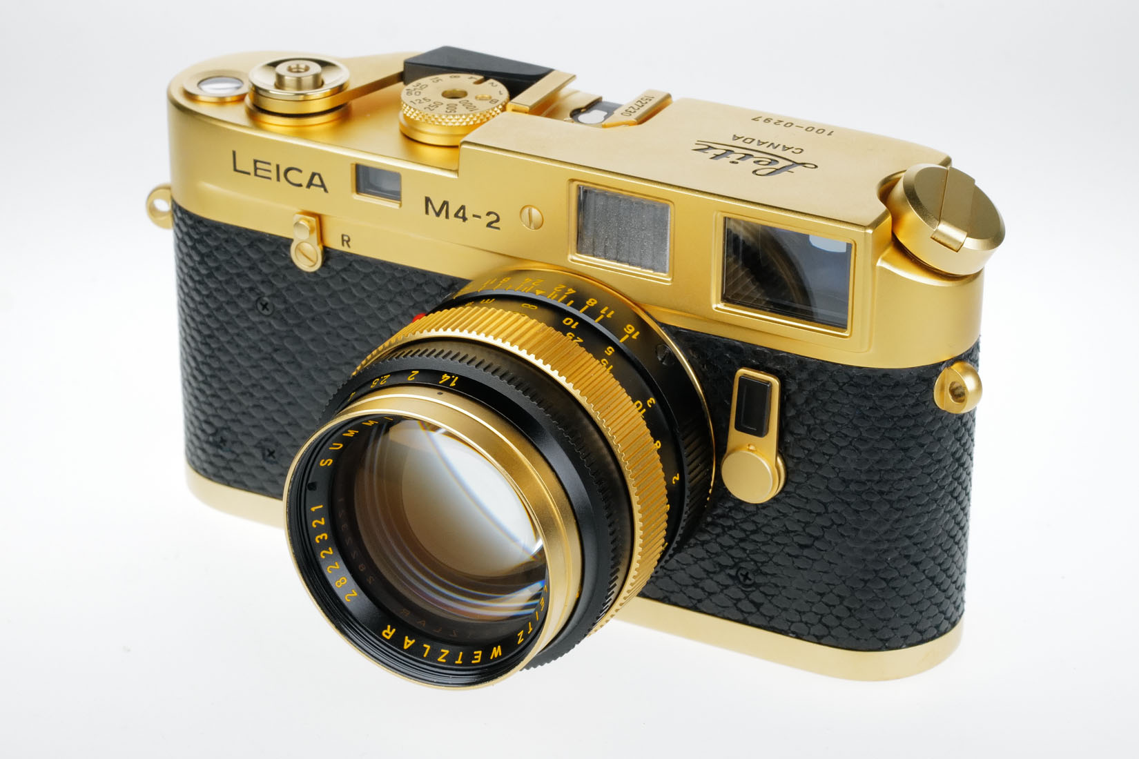 Leica M4-2 gold Oskar Barnack 10420