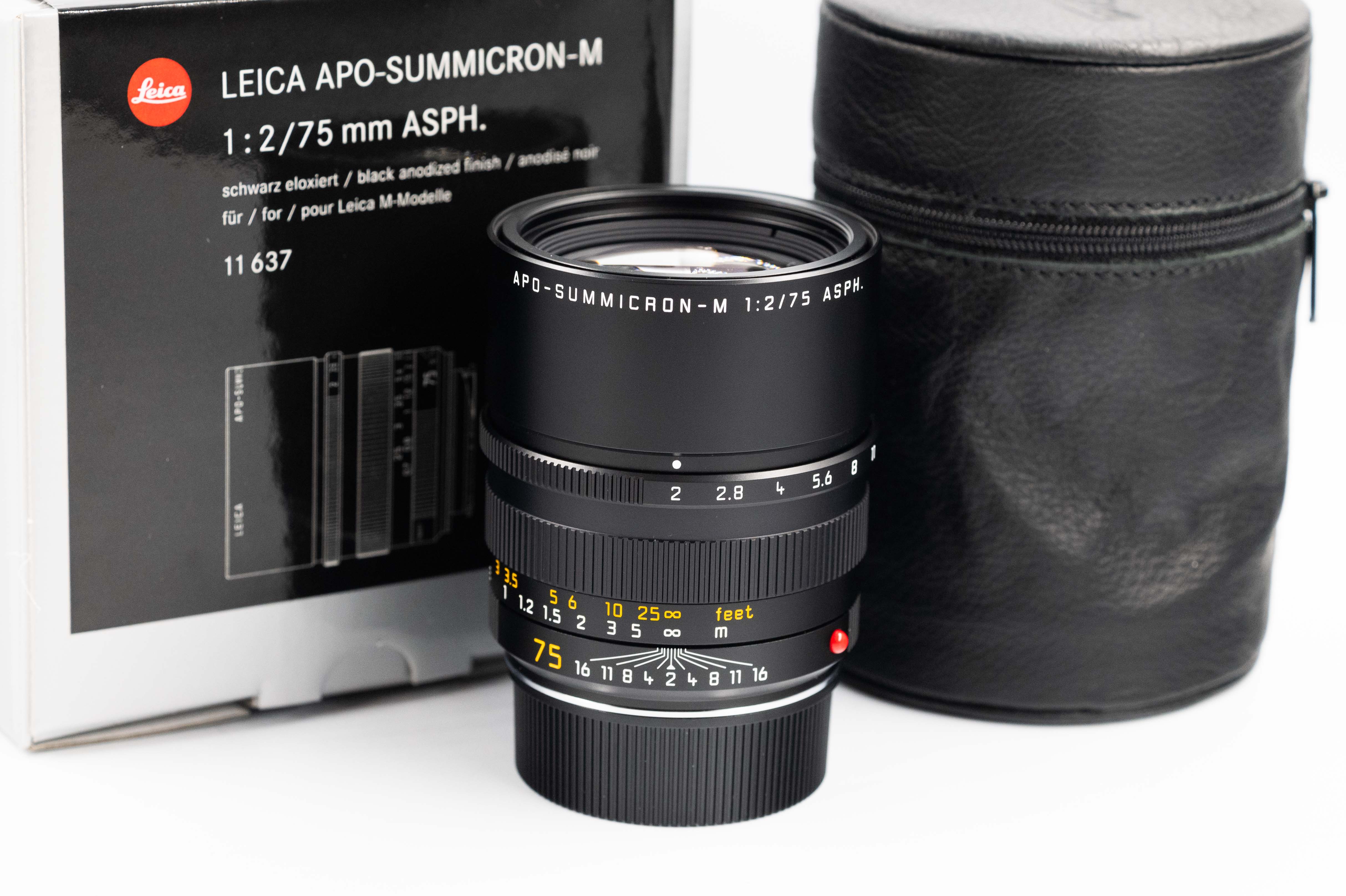 Leica APO-Summicron-M 75mm f/2 ASPH 11637