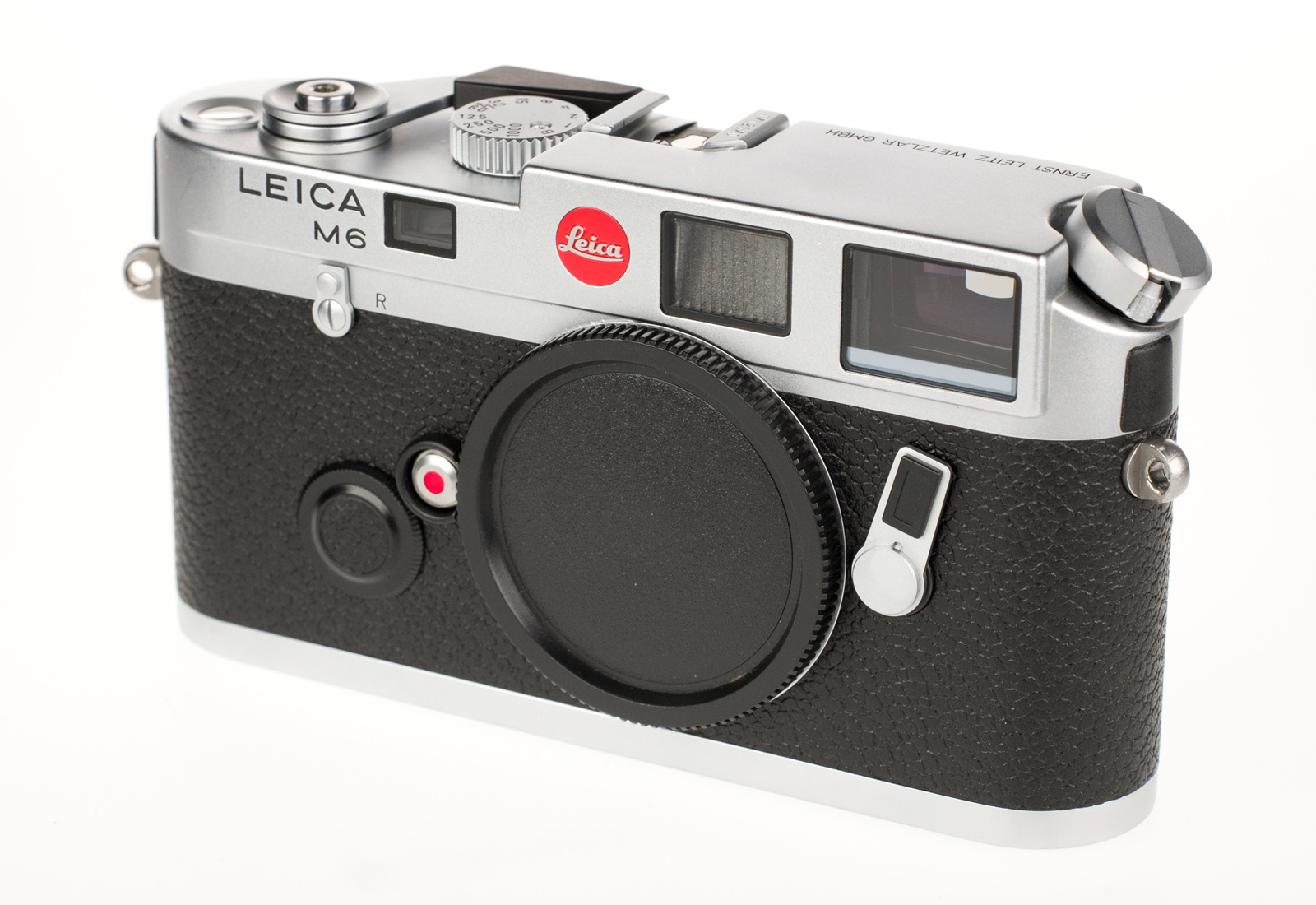 Leica M6, silbern verchromt CLA