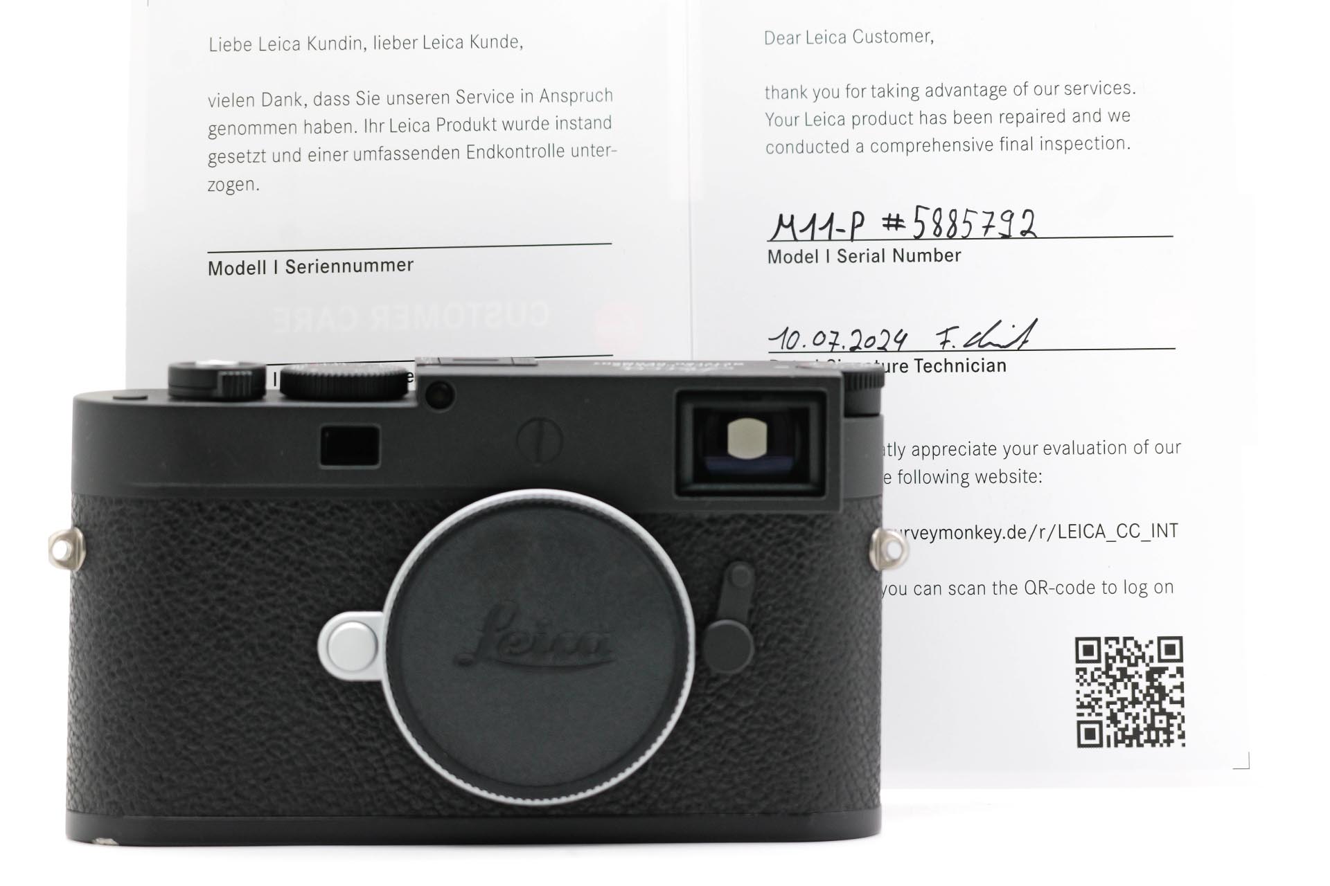 Leica M11-P black chrome Ex-Demo 20211
