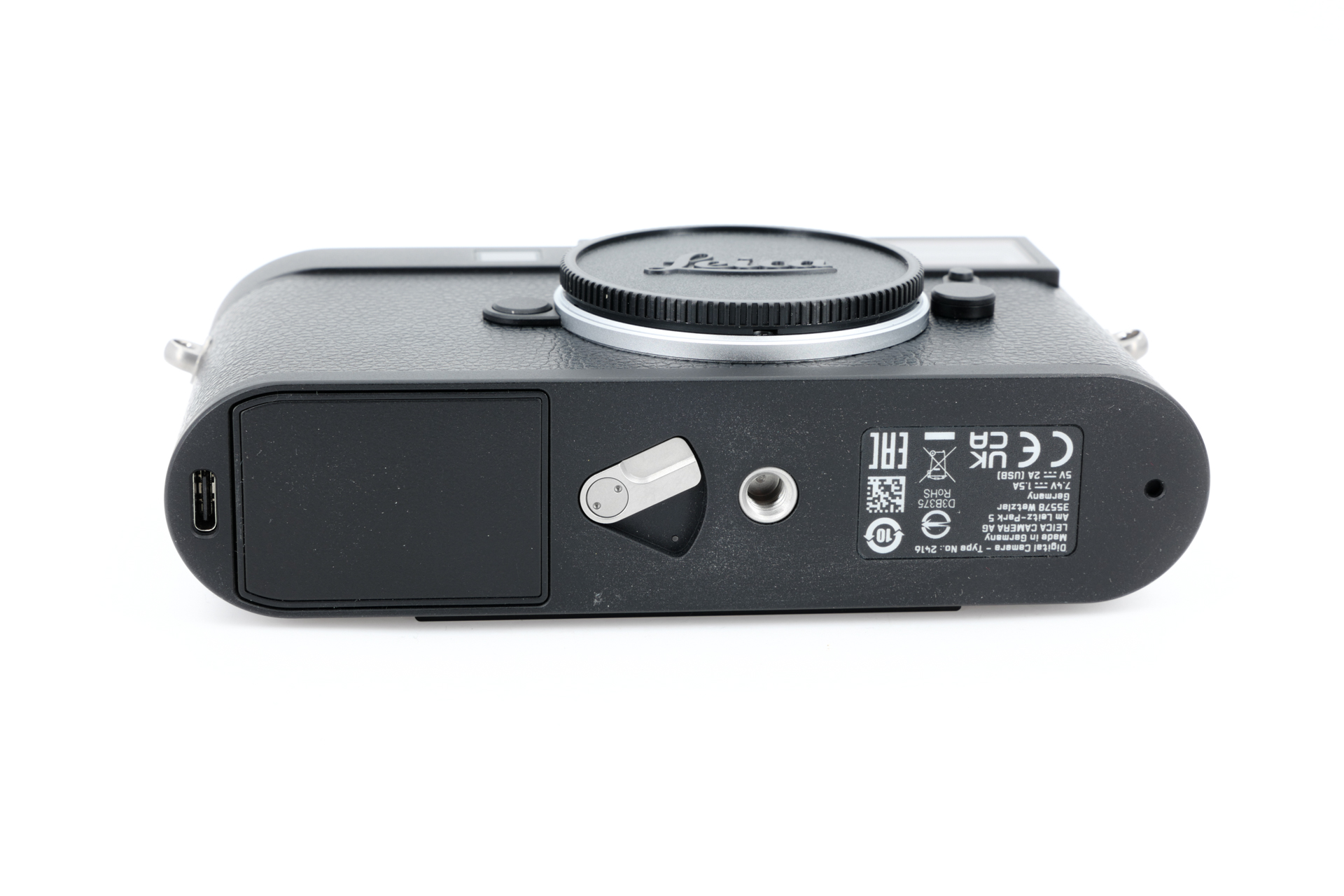 LEICA M11 Monochrome, black paint finish