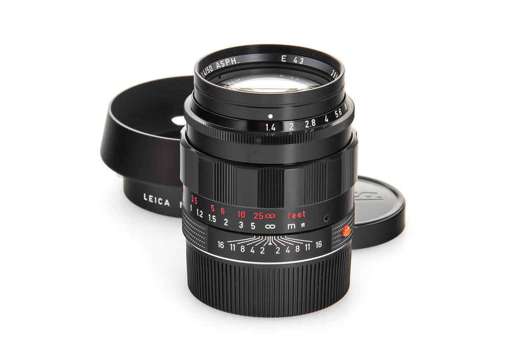 Leica Summilux-M 1,4/50mm ASPH black paint LHSA 11627