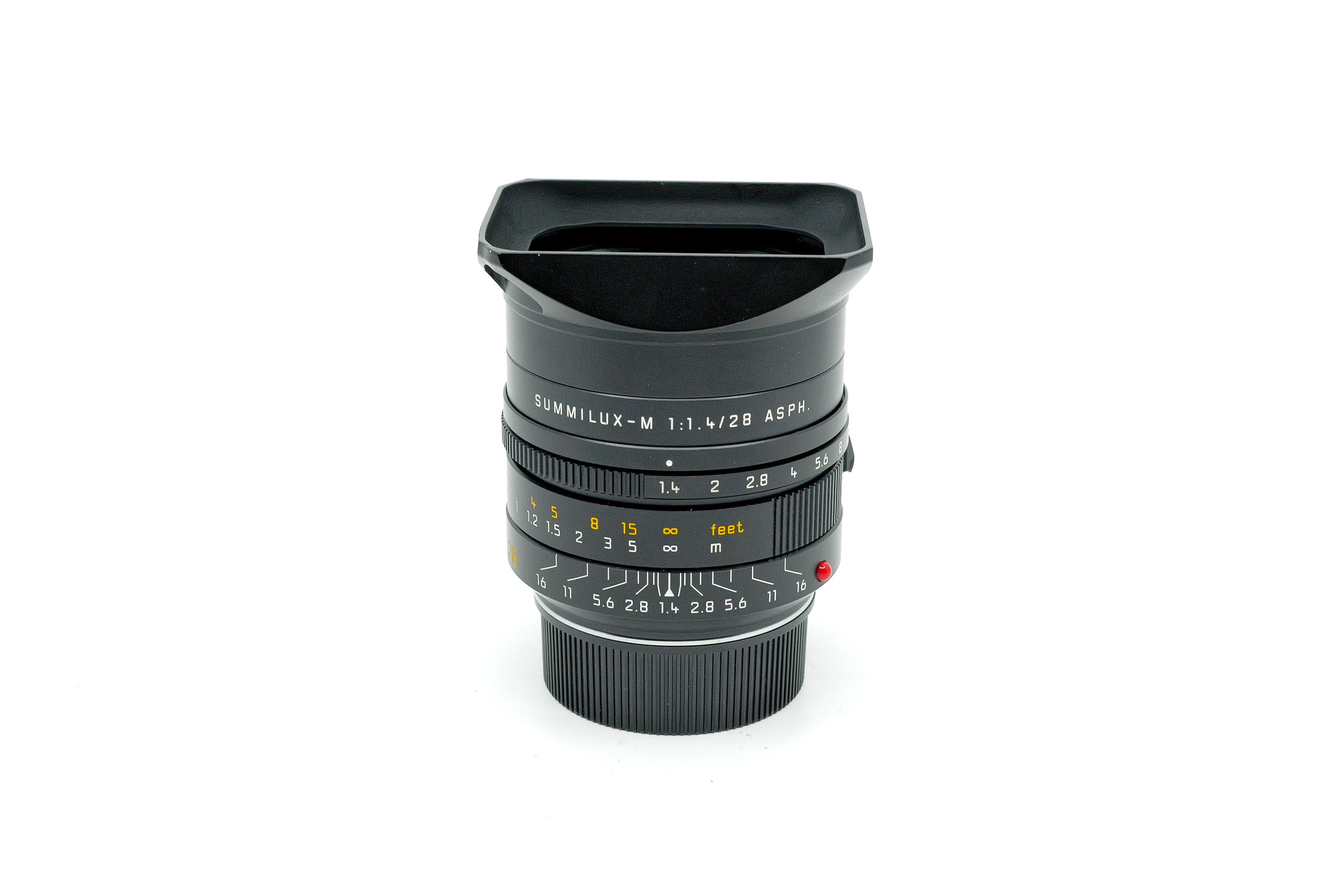 SUMMILUX-M 1,4/28 ASPH., schwarz eloxiert