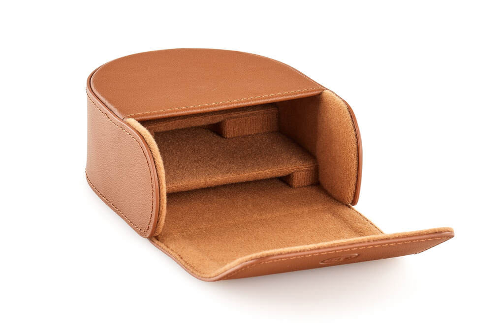 Leica Lux Grip case 18598 leather, cognac - like new with full guarantee