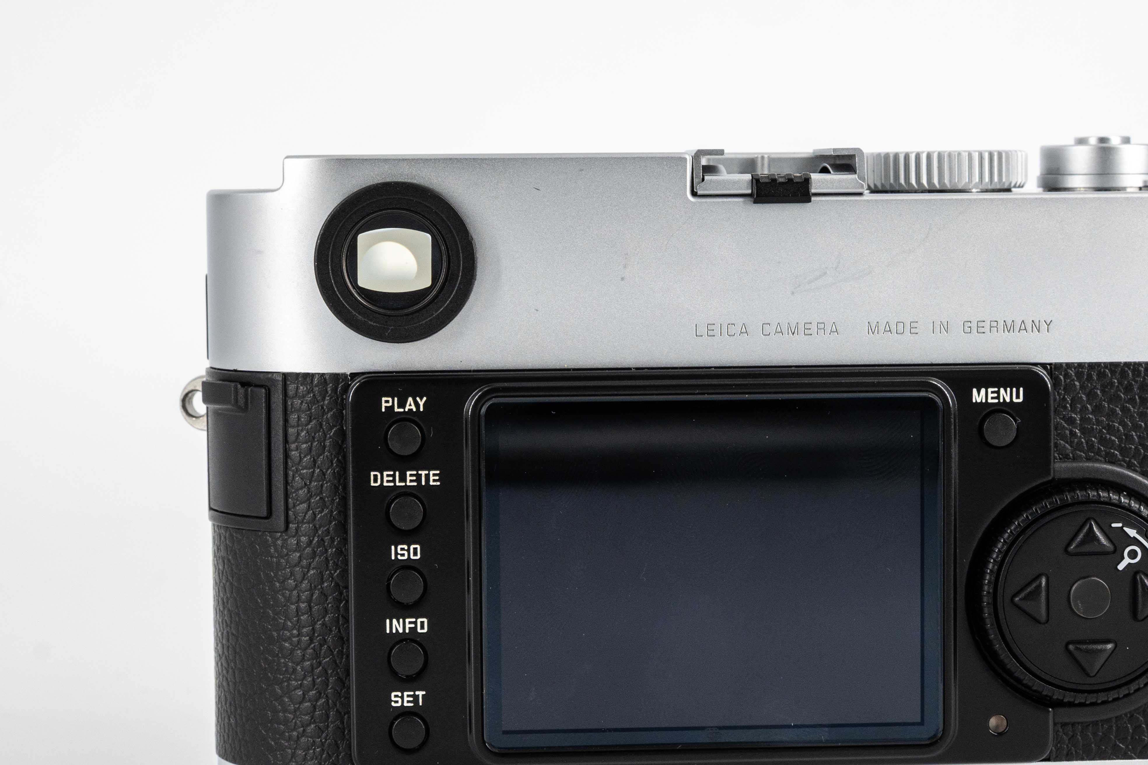 Leica M Monochrom, silver chrome-plated