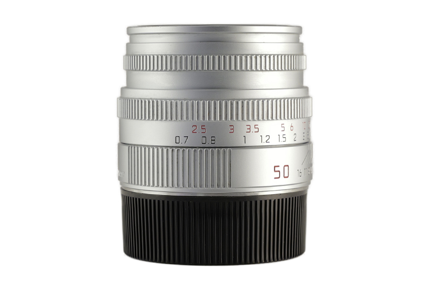 LEICA SUMMICRON-M 1:2/50, silver chrome finish E39 11816