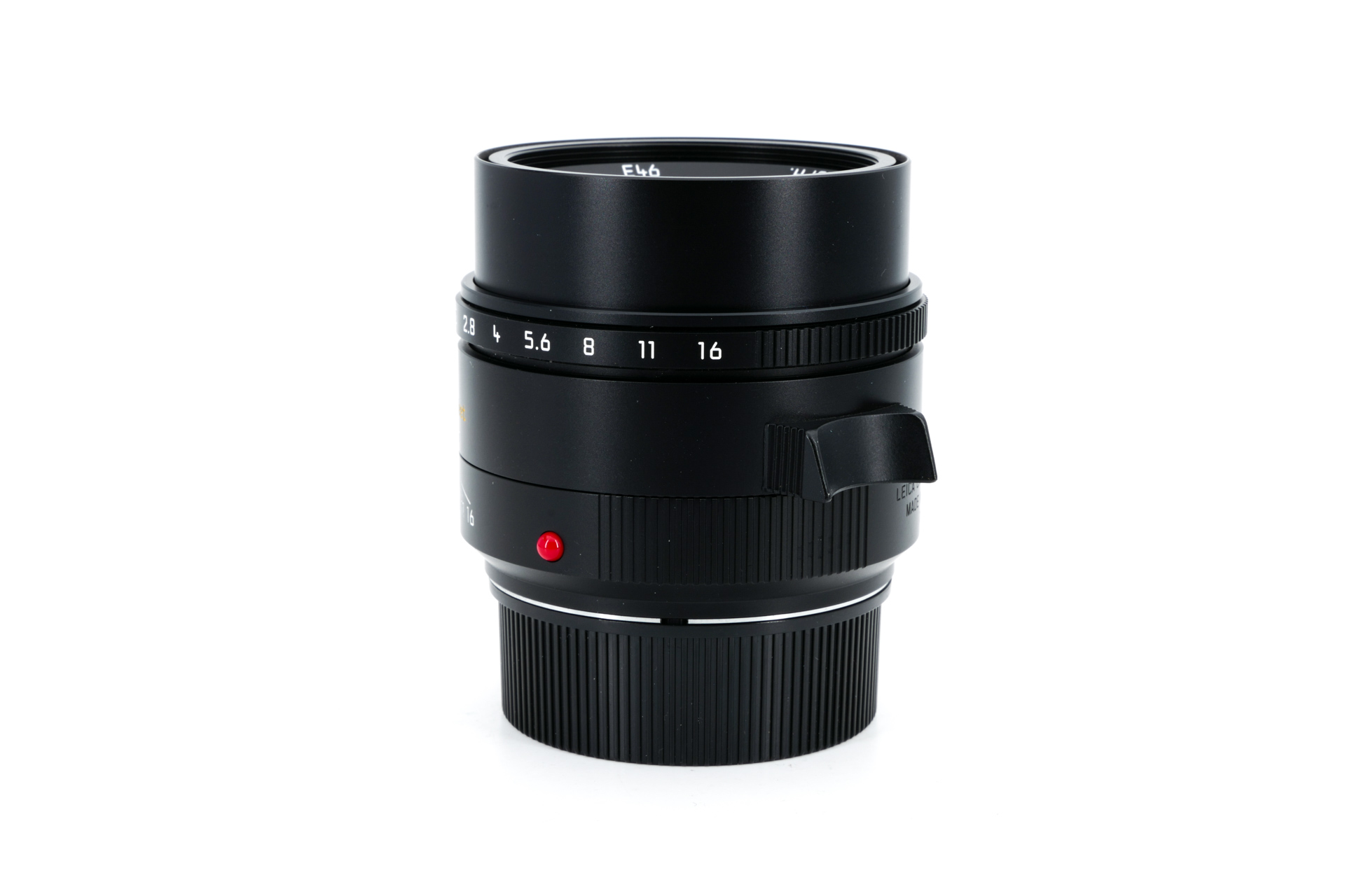 LEICA SUMMILUX-M 1:1.4/50 ASPH. black anodised