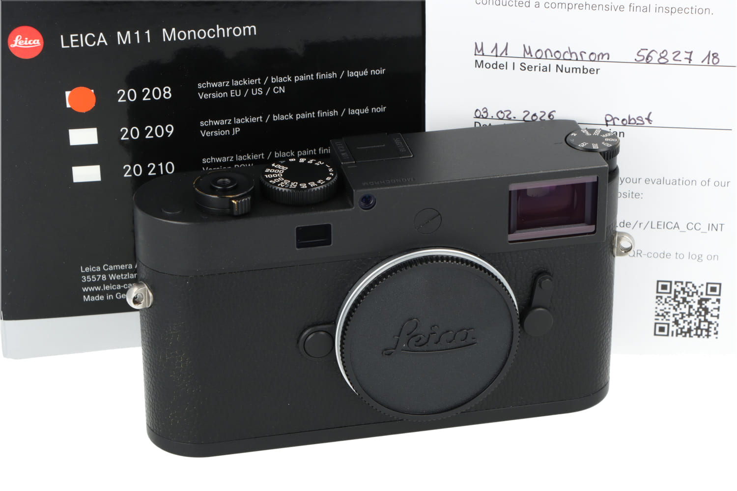 Leica M11 Monochrom Ex-Demo (20208)