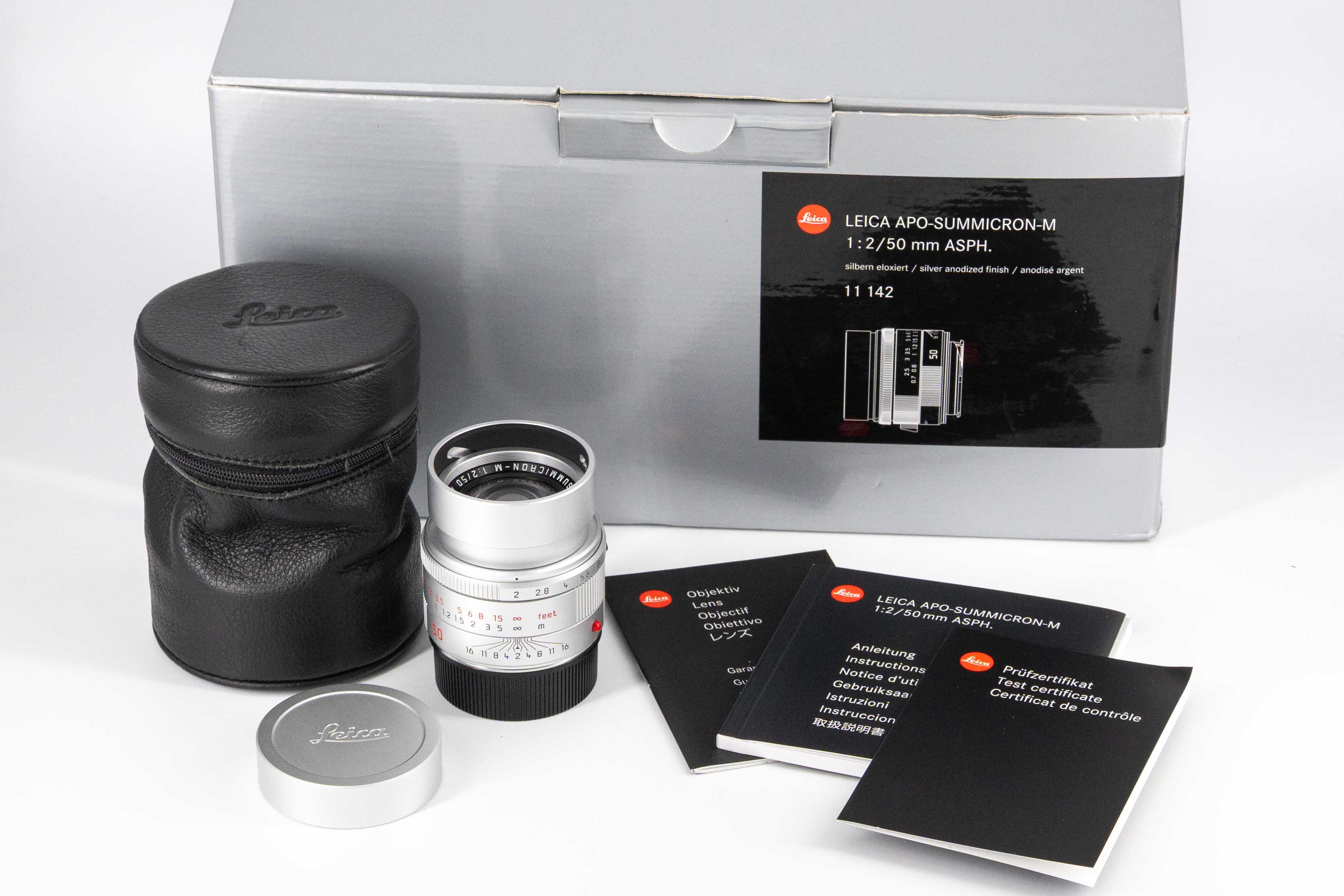 APO-SUMMICRON-M 1:2/50 ASPH., silver